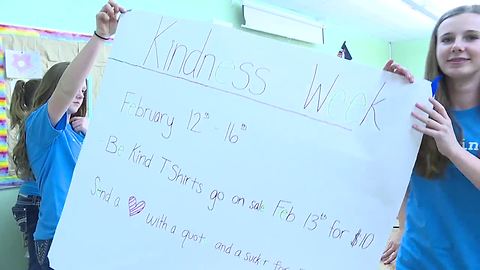 Nampa Schools study the word Kindness