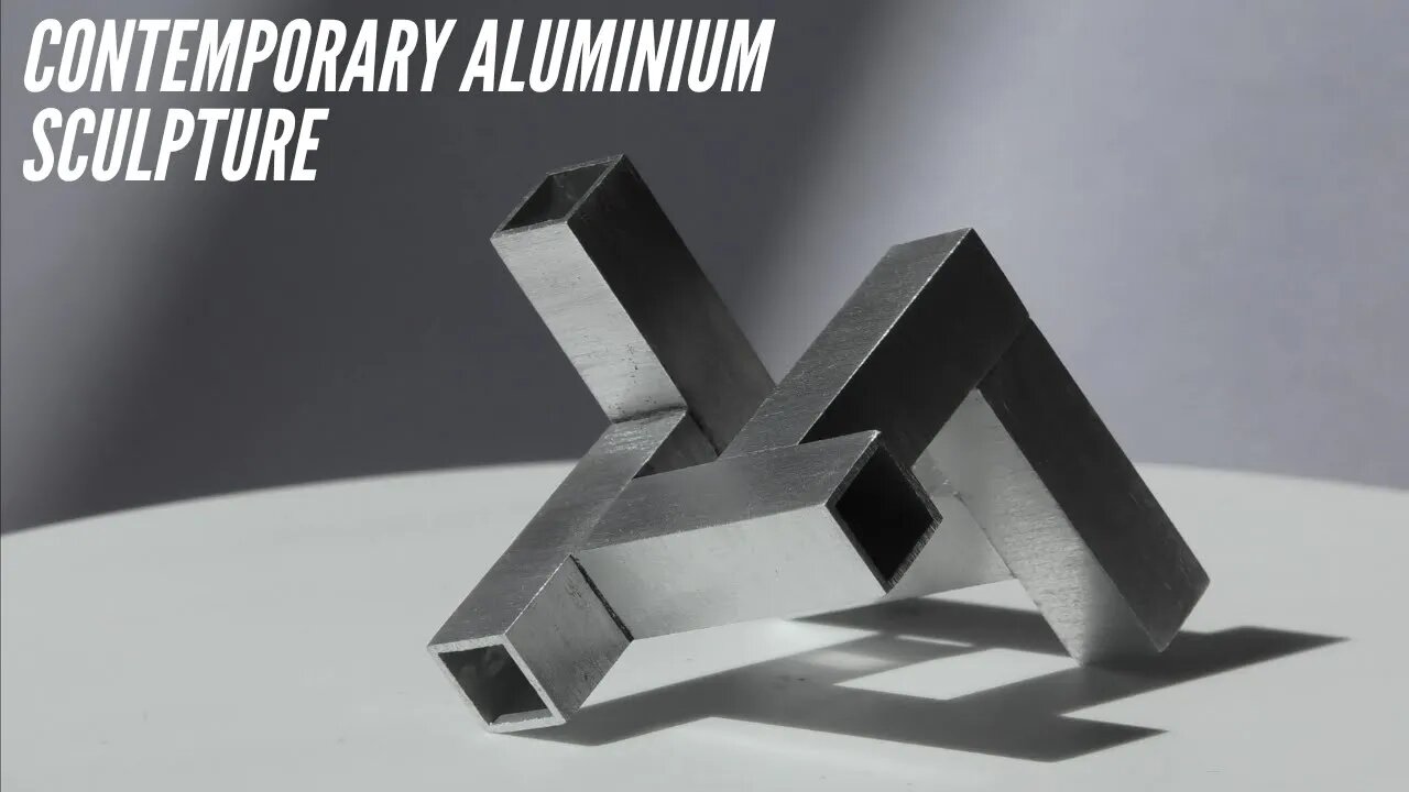 Contemporary Aluminium Sculpture