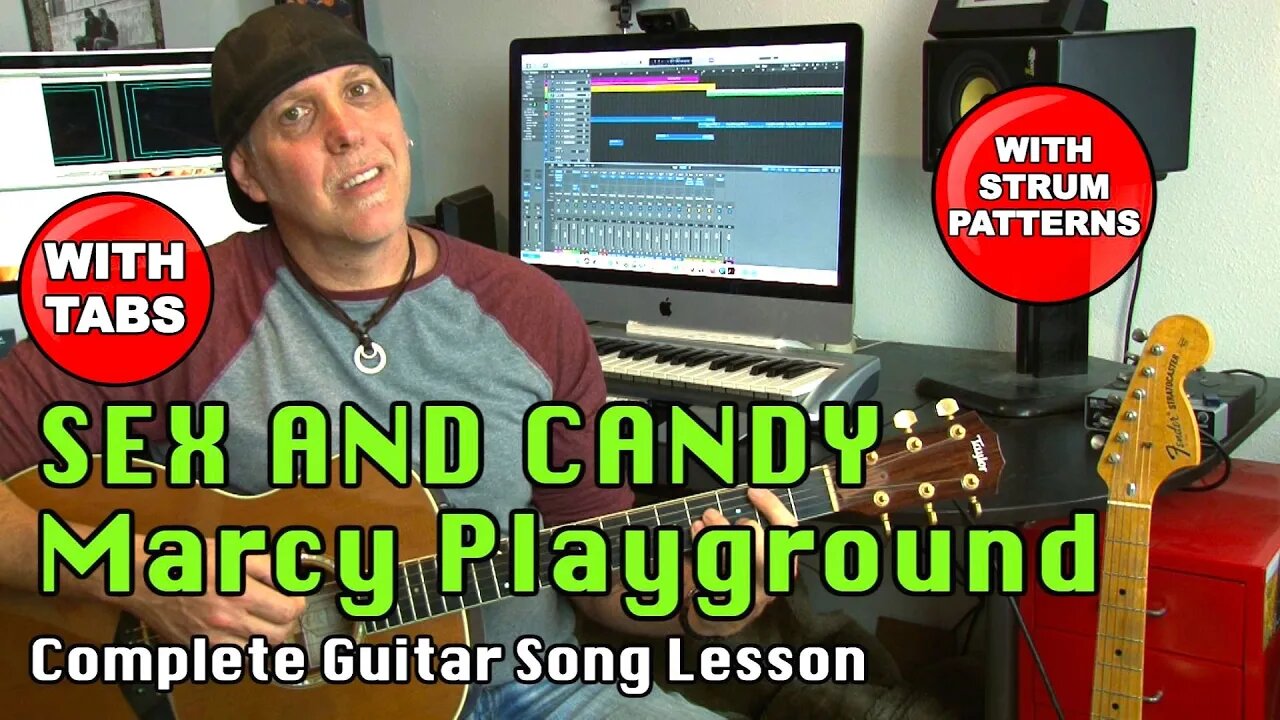 Sex And Candy by Marcy Playground guitar song lesson tutorial with Tabs