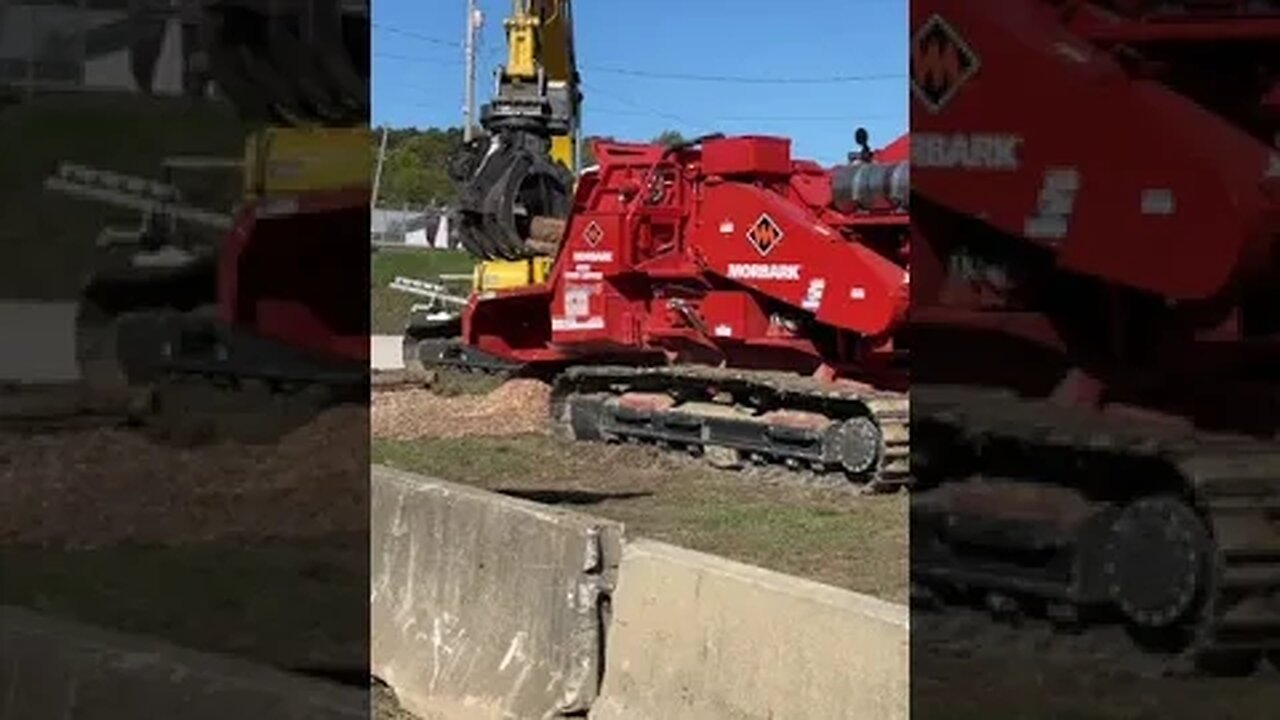 Giant Chipper - Log Be Gone #shorts #fyp #amazing