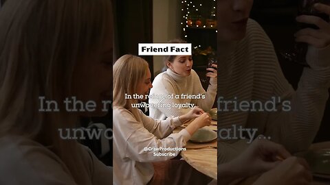 In the refuge of a friend's unwavering loyalty #relationshipadvice #shorts
