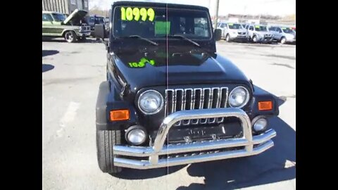 2001 JEEP WRANGLER SPORT HARD TOP