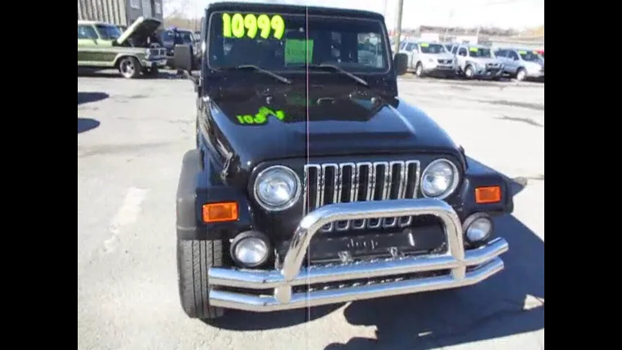 2001 JEEP WRANGLER SPORT HARD TOP