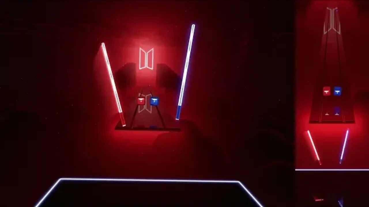 (beat saber) le sserafim - fearless (such cover) [mapper: alice]