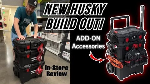 NEW HUSKY Built Out Modular Toolbox In-Store Review!