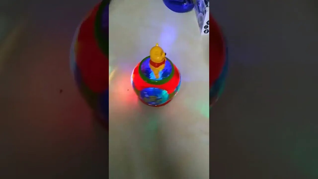 Pooh on Ball