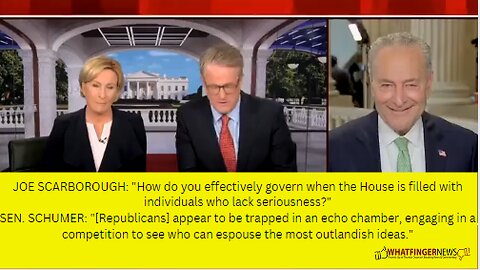 JOE SCARBOROUGH: "How do you effectively govern when the House is filled