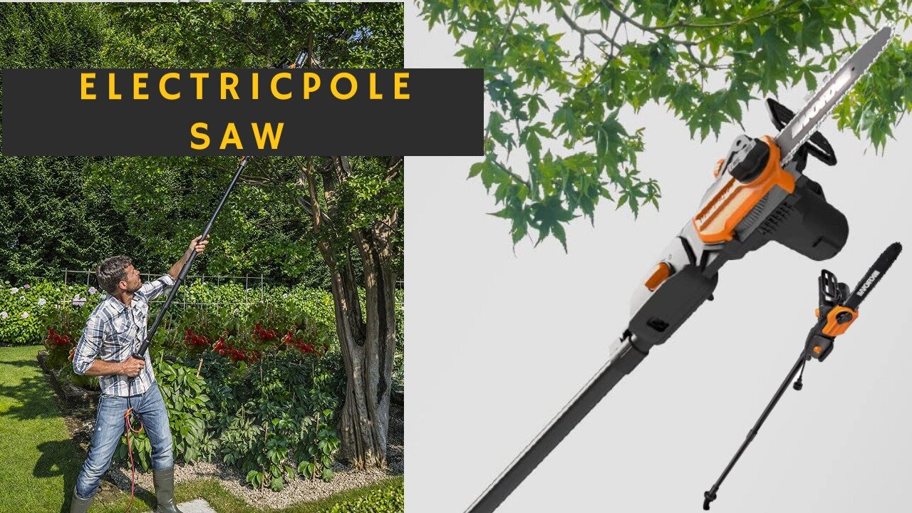 WORX WG309 8 Amp 10" Electric Pole Saw #WORX_WG309_8_Amp_10"_Electric_Pole_Saw