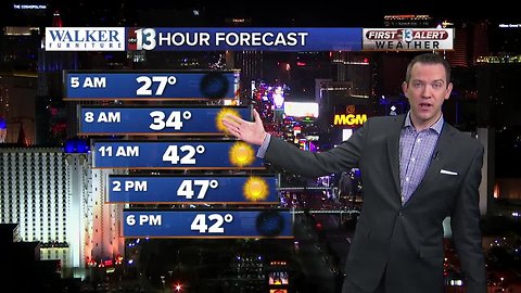 13 First Alert Las Vegas weather updated January 2 morning