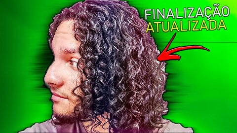 FINALIZAÇÃO ATUALIZADA para CABELO CACHEADO *definições total* 😱