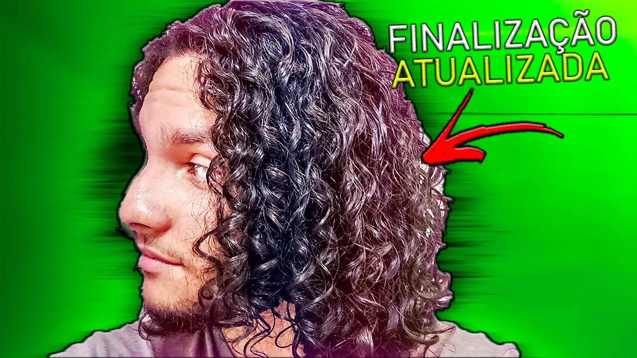 FINALIZAÇÃO ATUALIZADA para CABELO CACHEADO *definições total* 😱