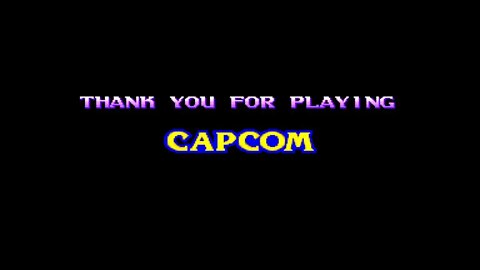 Capcom Fighting Collection Darkstalkers The Night Warriors End Credits