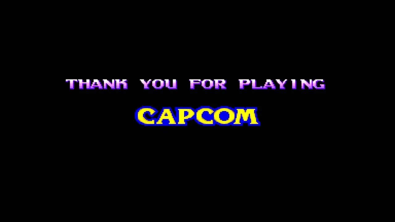 Capcom Fighting Collection Darkstalkers The Night Warriors End Credits