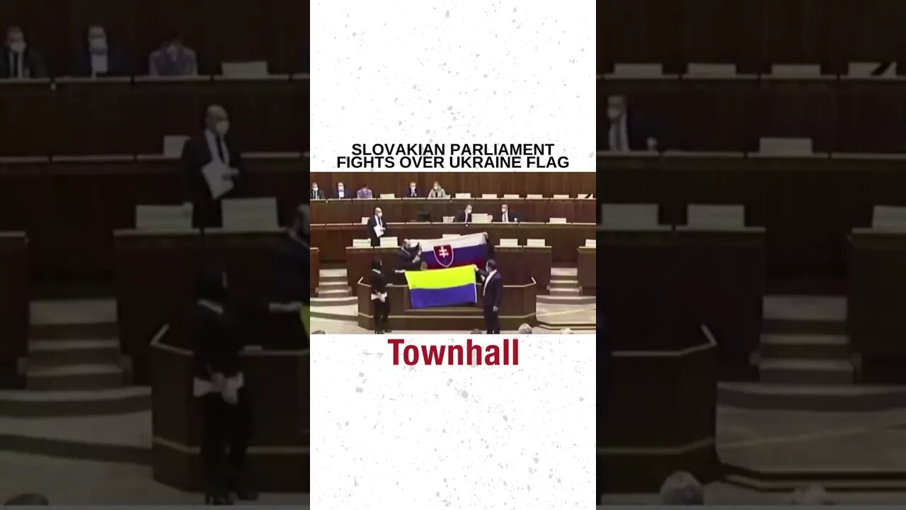 Slovakian parliament fights over what flag to fly