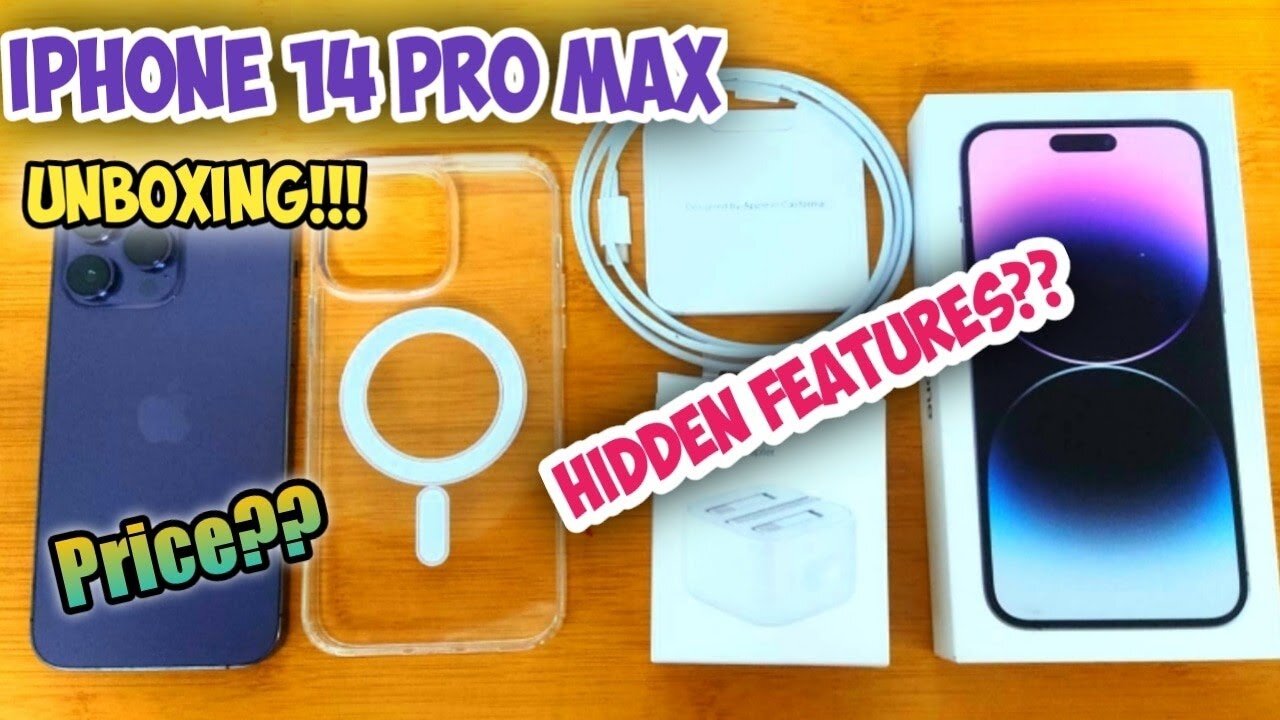 Iphone 14 pro max Unboxing and review 2023