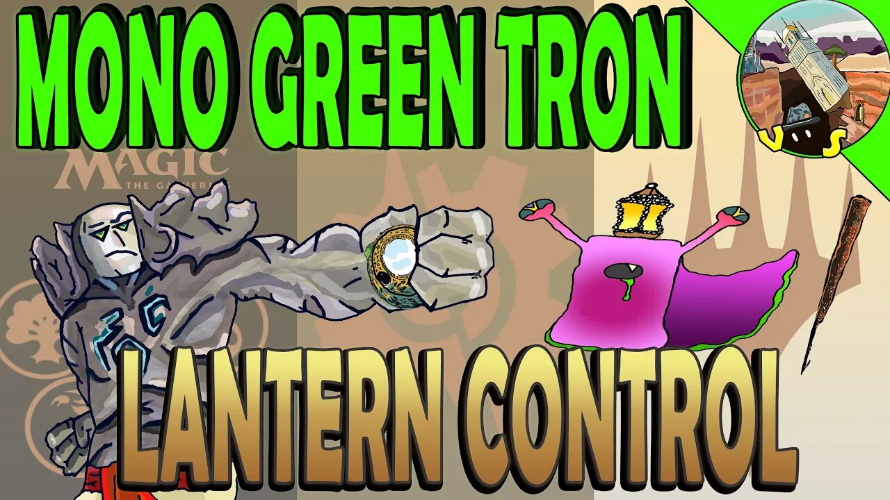 Mono Green Tron VS Abzan Lantern Control｜How to Beat Turn 1 Pithing Needle｜MTGO Modern League Match