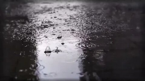 Rain - fall asleep with relaxing , calm and heavy rain sound