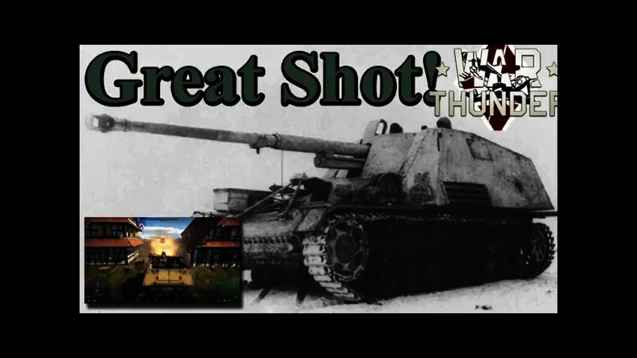 War Thunder - Moving to Moving Long Rang Kill with a Nashorn