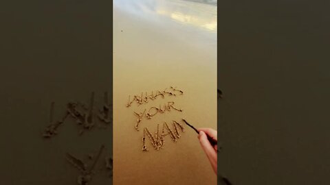 Write it down 👇🏻 #youtubeshorts #beach #shorts