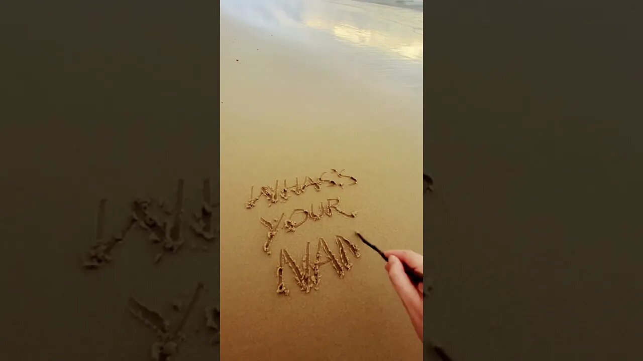 Write it down 👇🏻 #youtubeshorts #beach #shorts