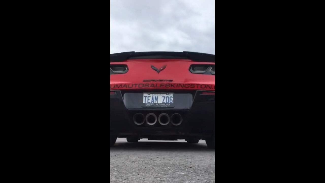 C7 z06 headers with stock mufflers