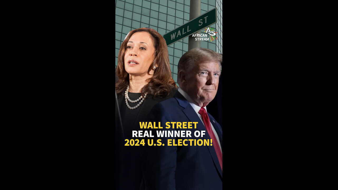 WALL STREET REAL WINNER OF 2024 U.S. ELECTION!