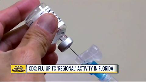 23 states showing widespread flu outbreaks