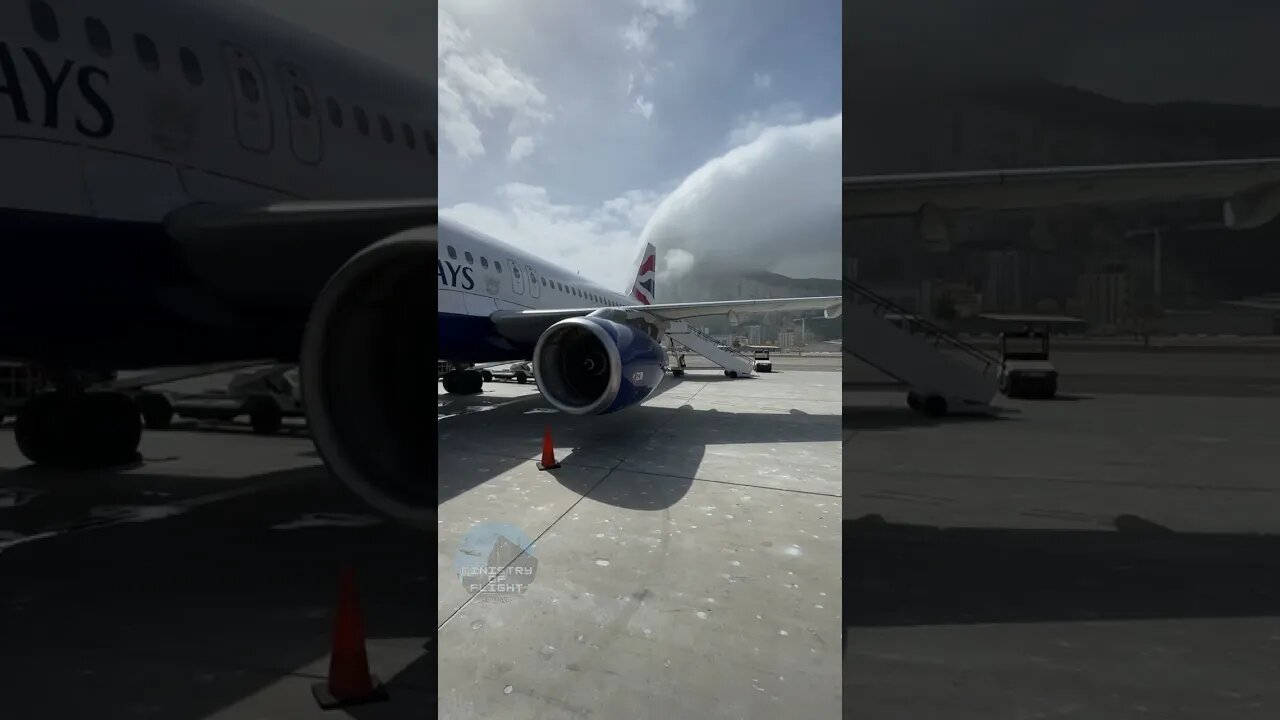 Inside Gibraltar International Airport to the Tarmac