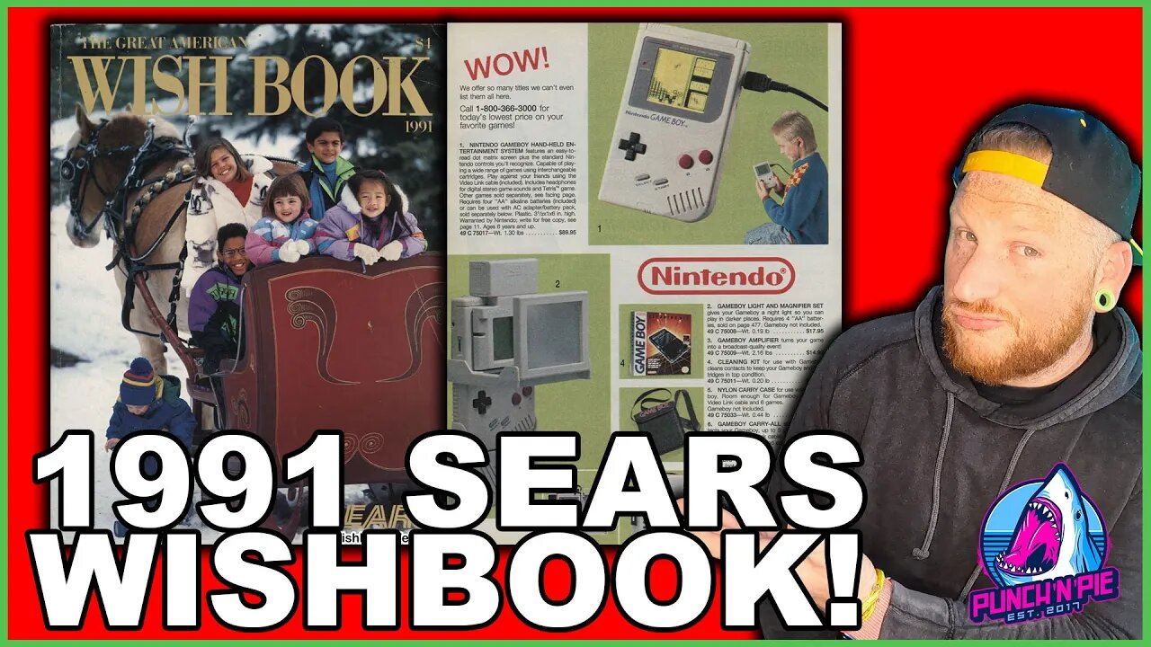 🔴 Old Man gets Nostalgic looking at all the Hot Toys from Christmas 1991 in the Sears WishBook