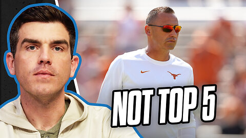 Texas Is NOT Top 5 in the SEC