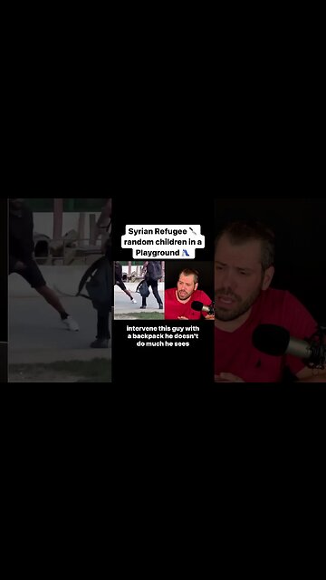 A Syrian Refugee Attacked 🔪 multiple children at a Playground in France #shorts