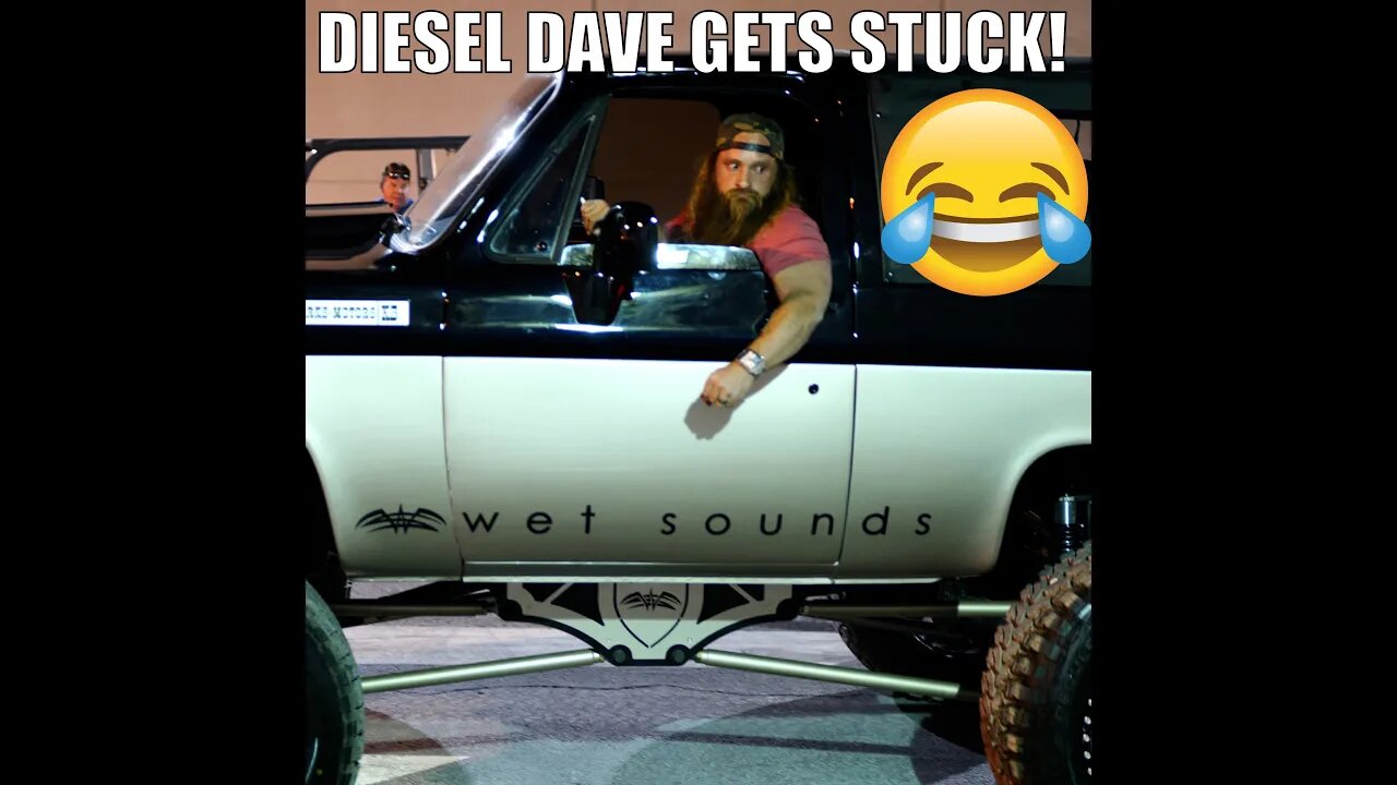 DIESEL DAVE Gets STUCK at SEMA