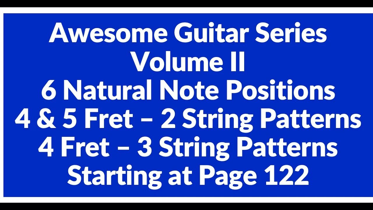 Discussing All 6 Natural Note Combination