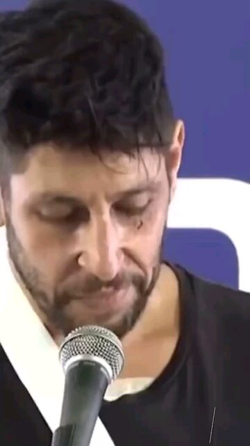 You're seen him in "Fauda" on Netflix. Then he went to Gaza for the real fight and got injured.