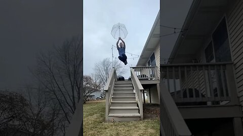Real Life Fortnite Glider! 🤣