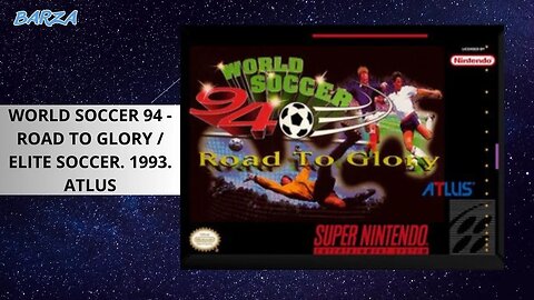 WORLD SOCCER 1994 (ELITE SOCCER) | SNES | 1993 | ATLUS