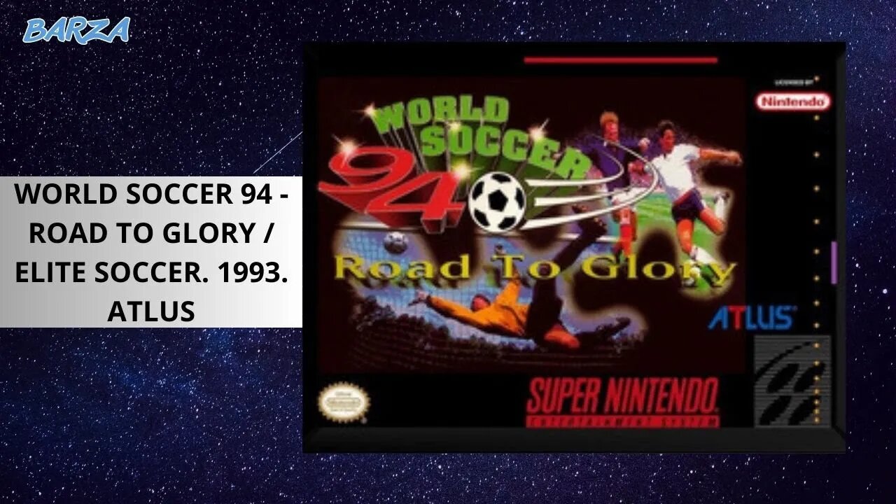 WORLD SOCCER 1994 (ELITE SOCCER) | SNES | 1993 | ATLUS