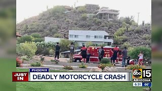 PD: Motorcyclist dies in crash near Cave Creek/Beardsley roads