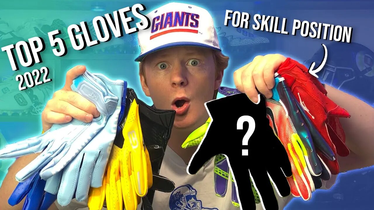 Best Receiver Gloves of 2022! Top 5 Skill Position Football Gloves