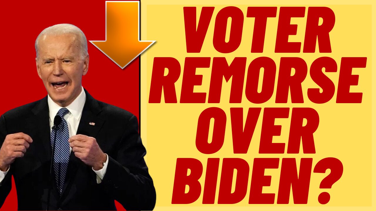 New Poll Says Trump Would Win Now, Biden Voter's Remorse