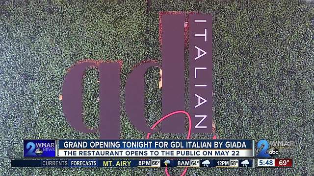 Celebrity chef Giada de Laurentiis celebrates grand opening of GDL Italian by Giada