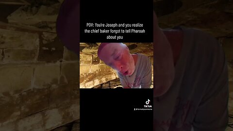 Joseph in prison be like (Genesis 40 for reference) #bible #funny #funnyvideo #christian