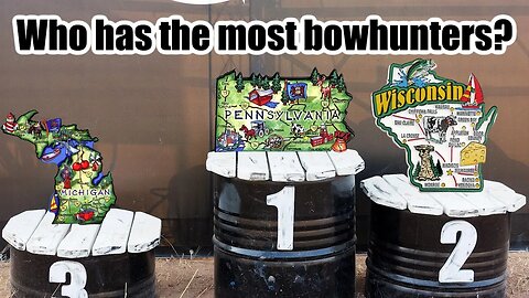 WI overtakes MI for # of Bowhunters, PA still king of crowded