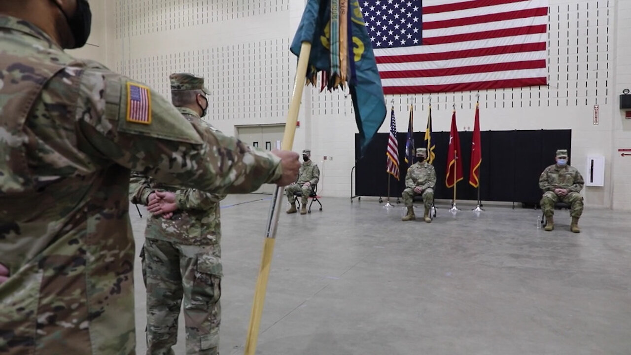 NYNG 53rd Digital Liaison Detachment Change of Command Ceremony