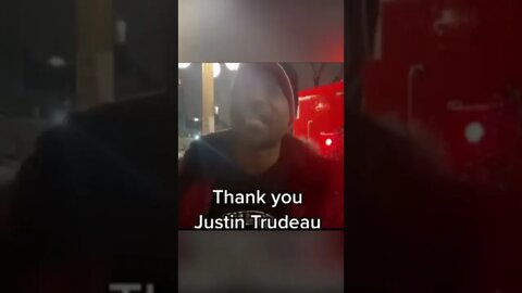 Canadian thanks Justin Trudeau