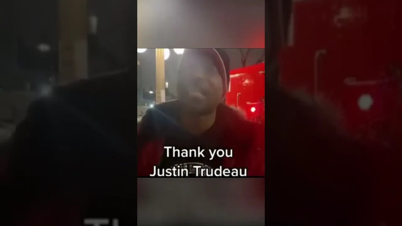 Canadian thanks Justin Trudeau