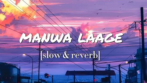 manwa laage [slow & reverb] | shahrukh khan | s_r_k music