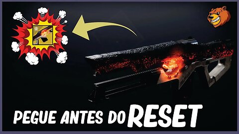 DESTINY 2 │ AINDA DA TEMPO PEGUE ANTES DO RESET