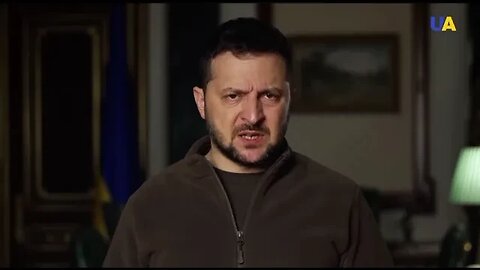 Address from Ukrainian president Volodymyr Zelensky ￼