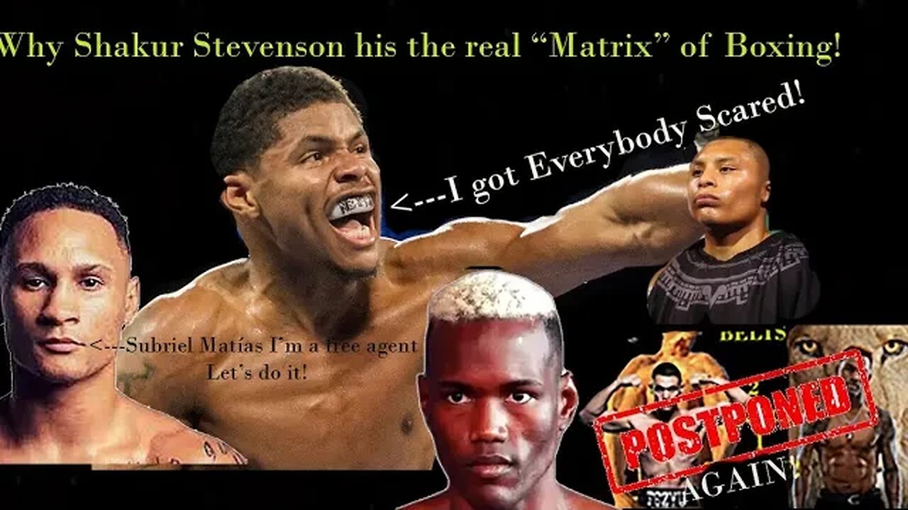 Shakur Stevenson's the real "Matrix" Regis Prograis a free agent, Inactivity may hurt Jermell Charlo